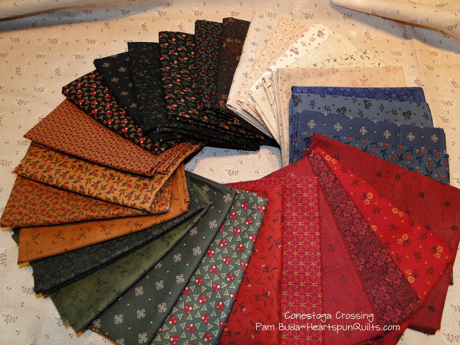 Heartspun Quilts Pam Buda Conestoga Crossing Bundle PreOrder Offer!!