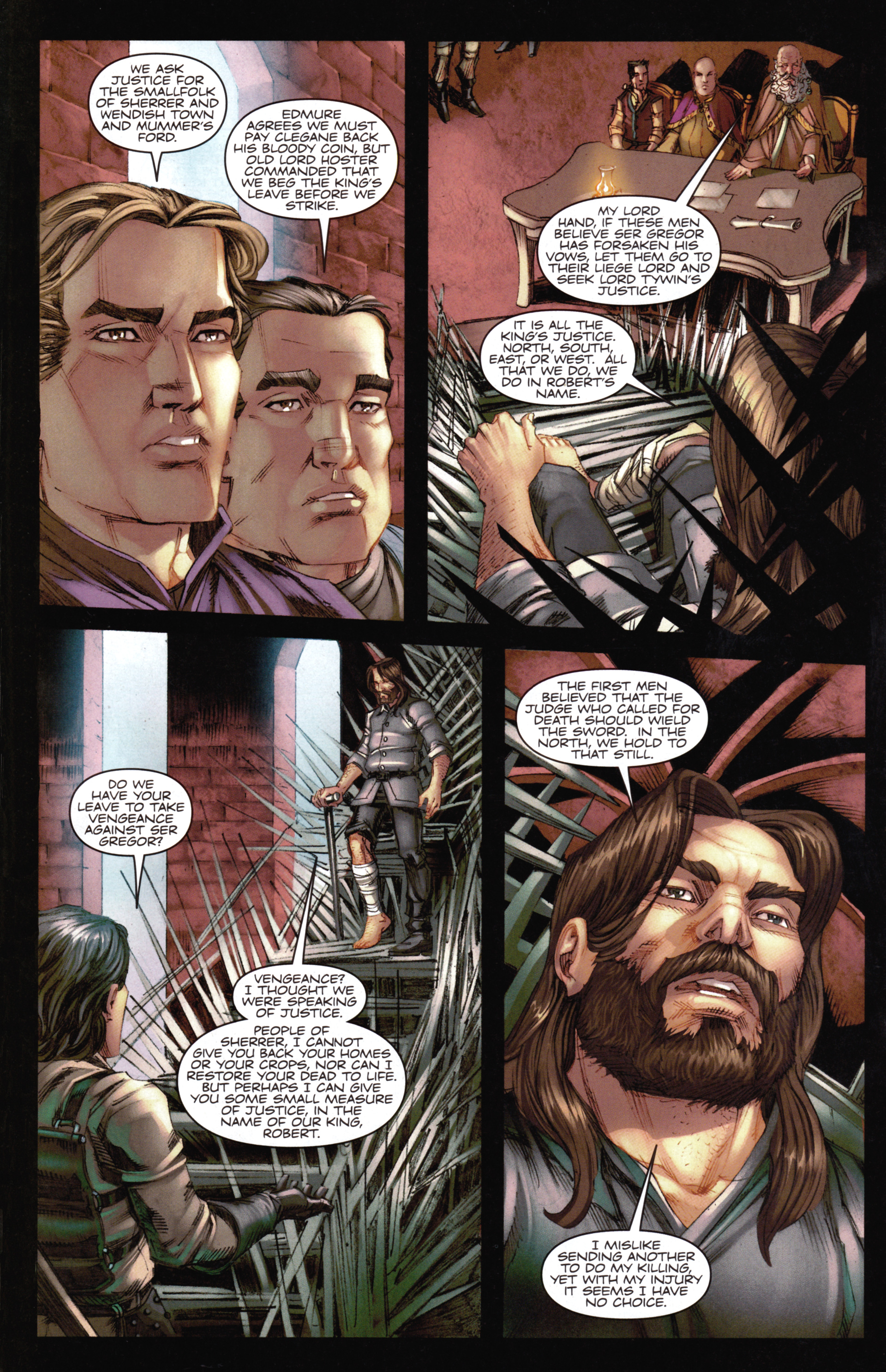 Read online A Game Of Thrones comic -  Issue #14 - 6