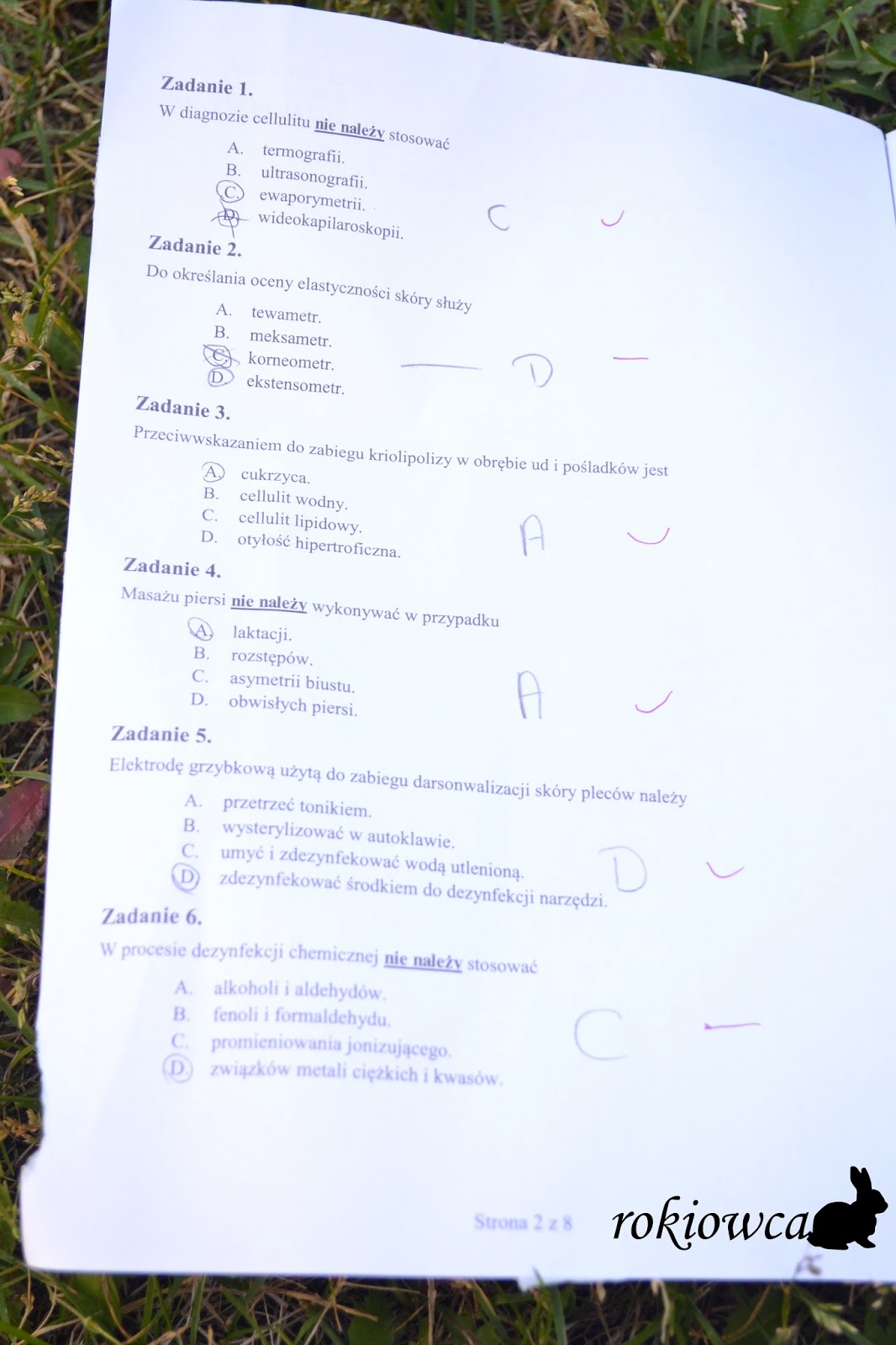 Egzamin zawodowy A.62 Wykonywanie zabiegów kosmetycznych ciała, dłoni i