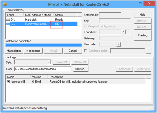 MikroTik Router Configuration: How to install RouterOS x86 in a USB ...