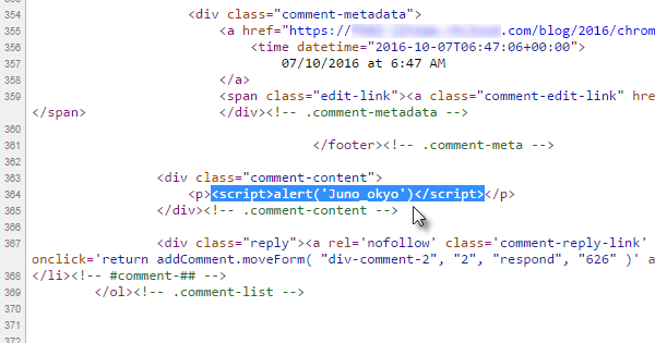 WordPress XSS Vulerability wordpress-security-xss-vulnerability