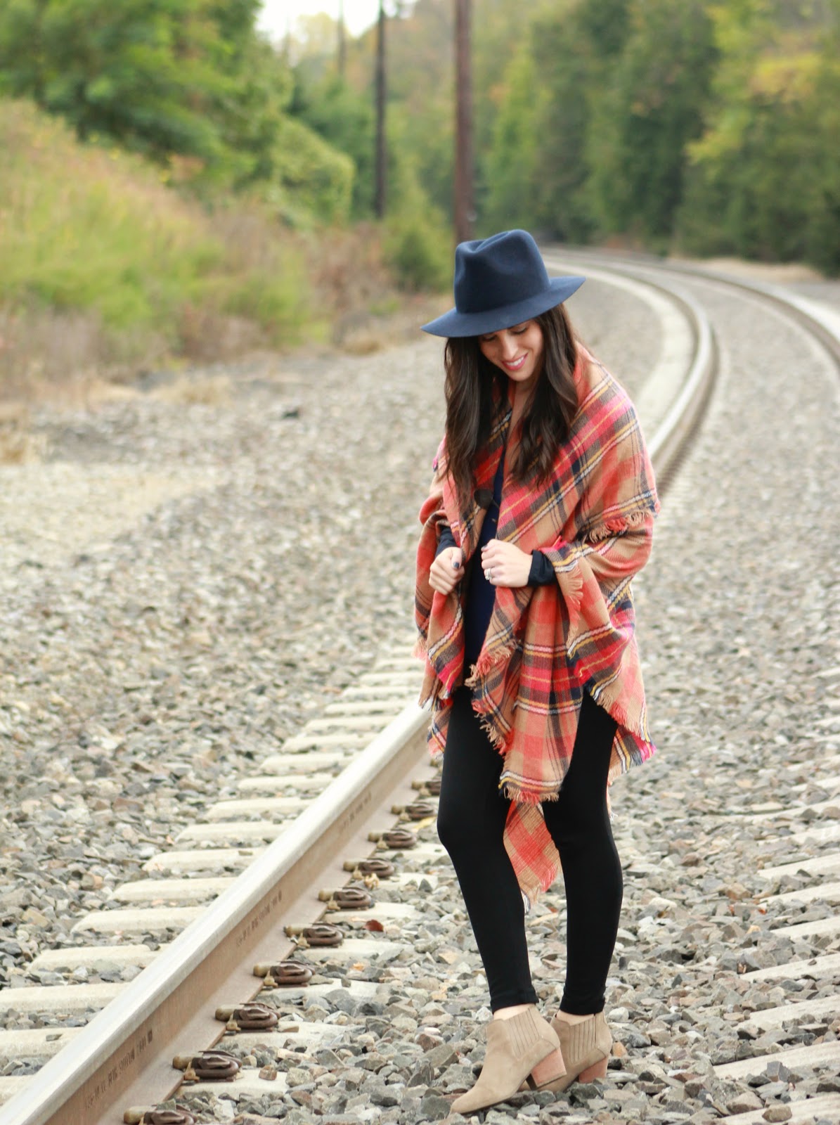 Beautifully Candid Poncho Turned Blanket Scarf