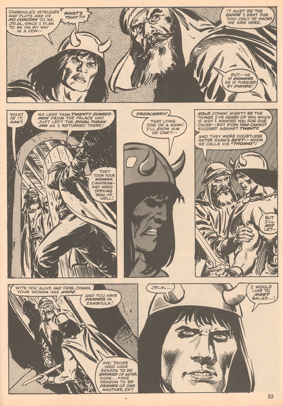 Read online The Savage Sword Of Conan comic -  Issue #57 - 53