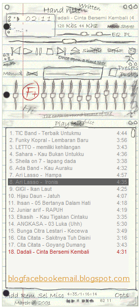 Hand Writen Skin Winamp Download