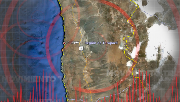 CHILE: SISMO DE 5,0 GRADOS RICHTER AFECTO A LA REGION DE TARAPACA, EL 25 DE NOVIEMBRE 2014