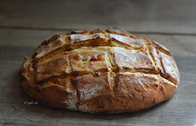 Paine mexicama cu malai si maia