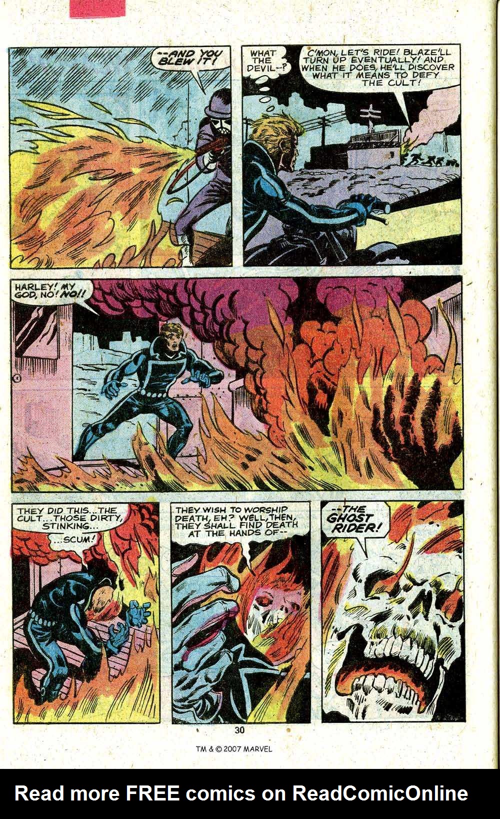 Read online Ghost Rider (1973) comic -  Issue #38 - 32