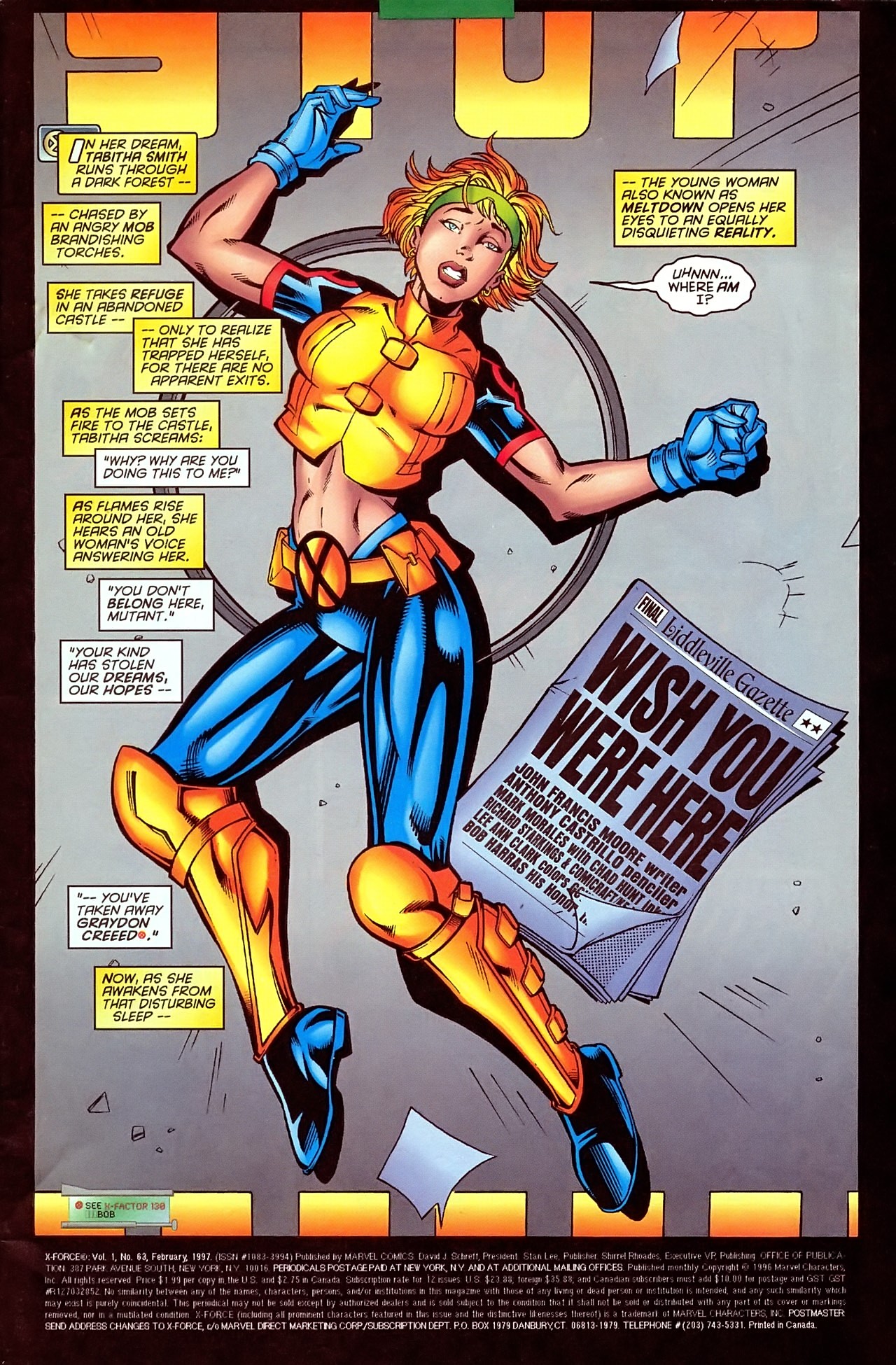 Read online X-Force (1991) comic - Issue #63 - 3