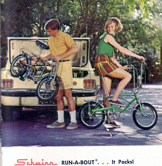 Vintage Photos of Girls in Mini Skirts on Bikes - usreminiscence ...