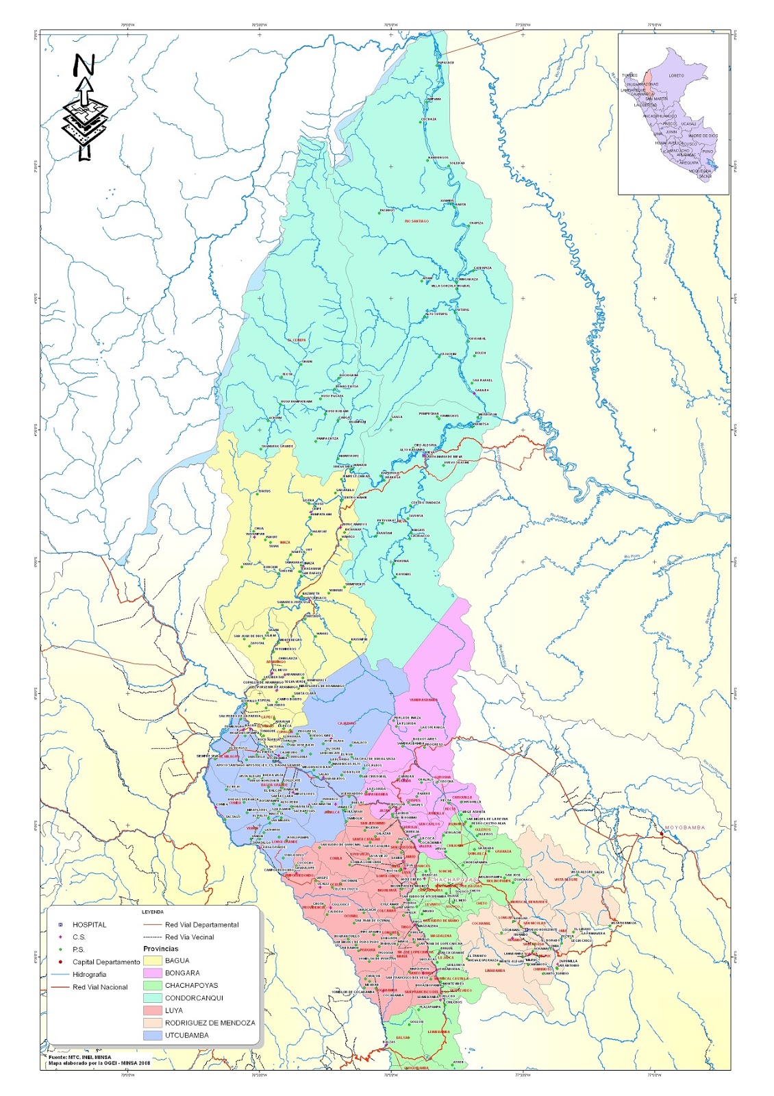 mapa Amazonas