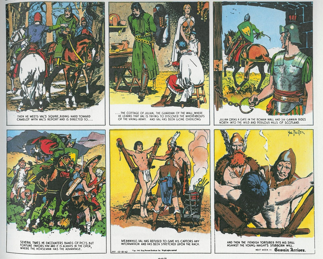 Read online Prince Valiant comic -  Issue # TPB 3 (Part 2) - 91