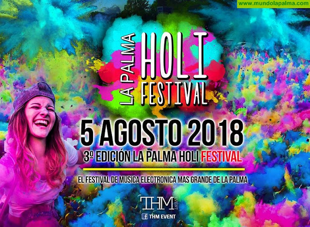 La Palma Holi Festival - Summer 2018