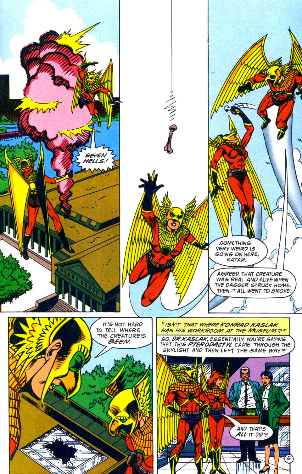Read online Hawkworld (1990) comic -  Issue # _Annual 3 - 6