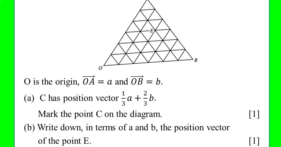 Vectors on Triangles (Part 2) CIE Math Solutions