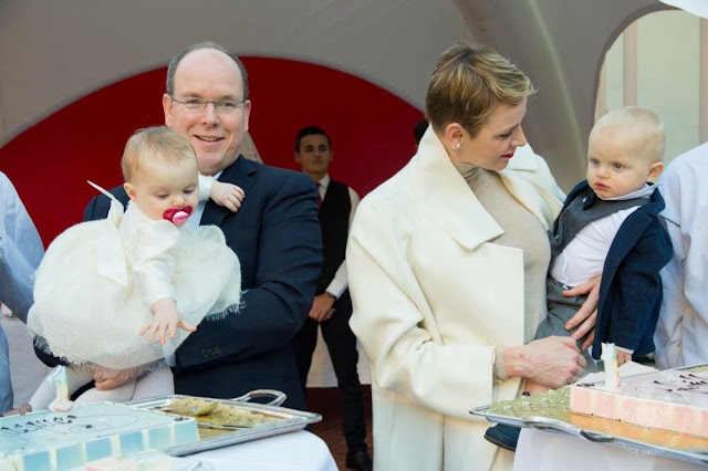 A surprise birthday celebration for Prince Jacques and Princess Gabriella on the occasion of their first birthday