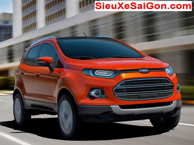 Ford Ecosport 15L Titanium sản xuất 2016 màu đỏ 1 đời chủ