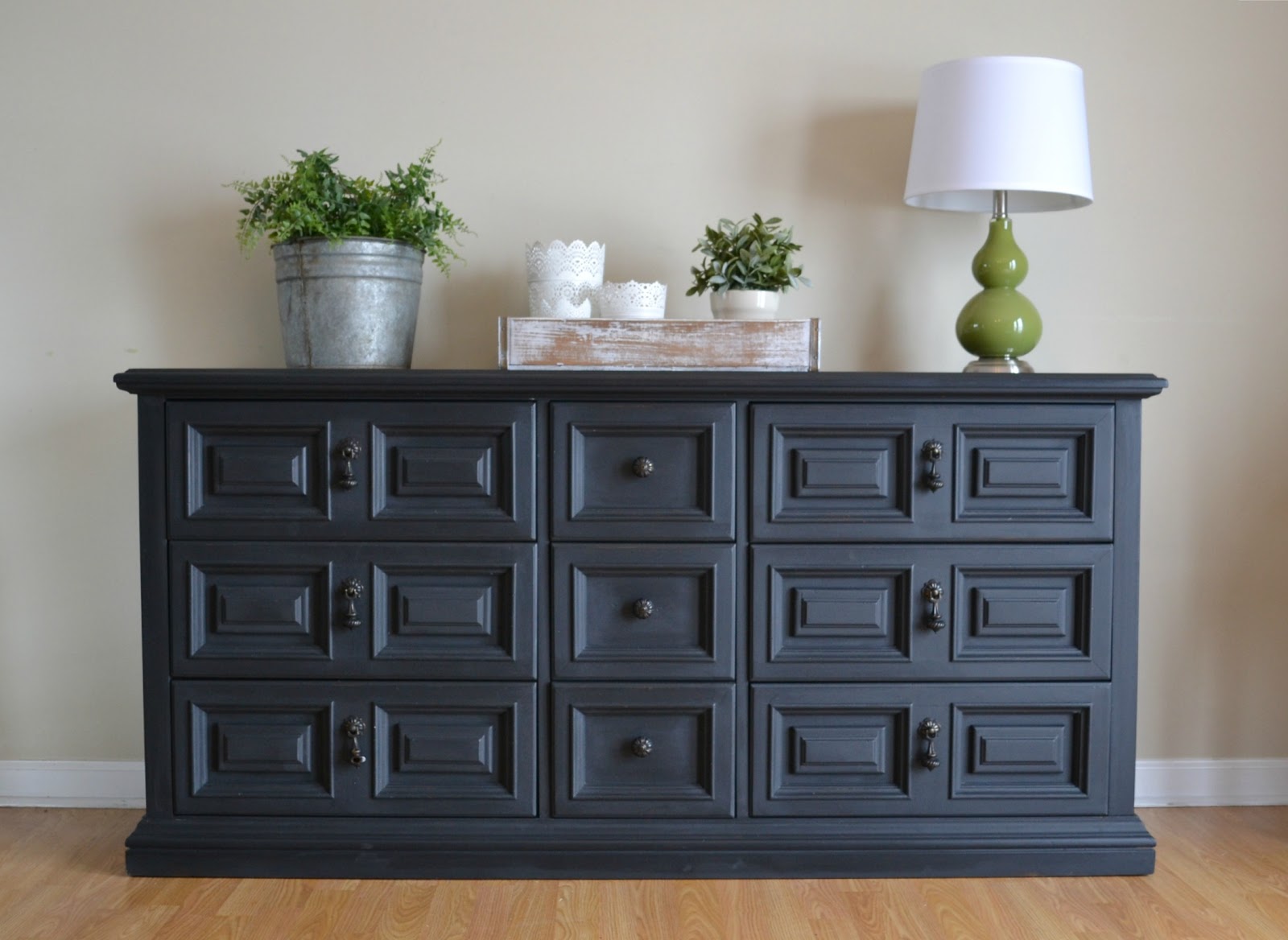 Funky Junk Black Buffet Dresser