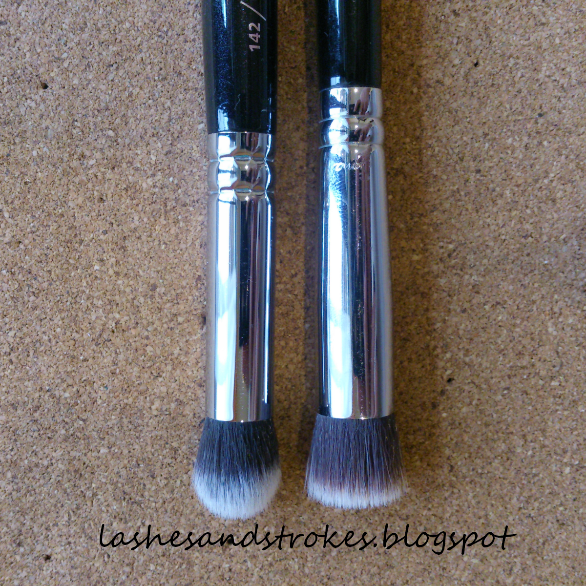 lashes and strokes Review Zoeva 142 Concealer Buffer Vs Sigma