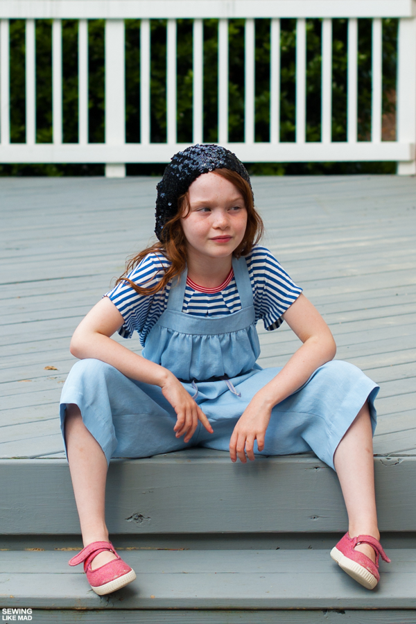 Sewing Like Mad Soft Denim Overalls