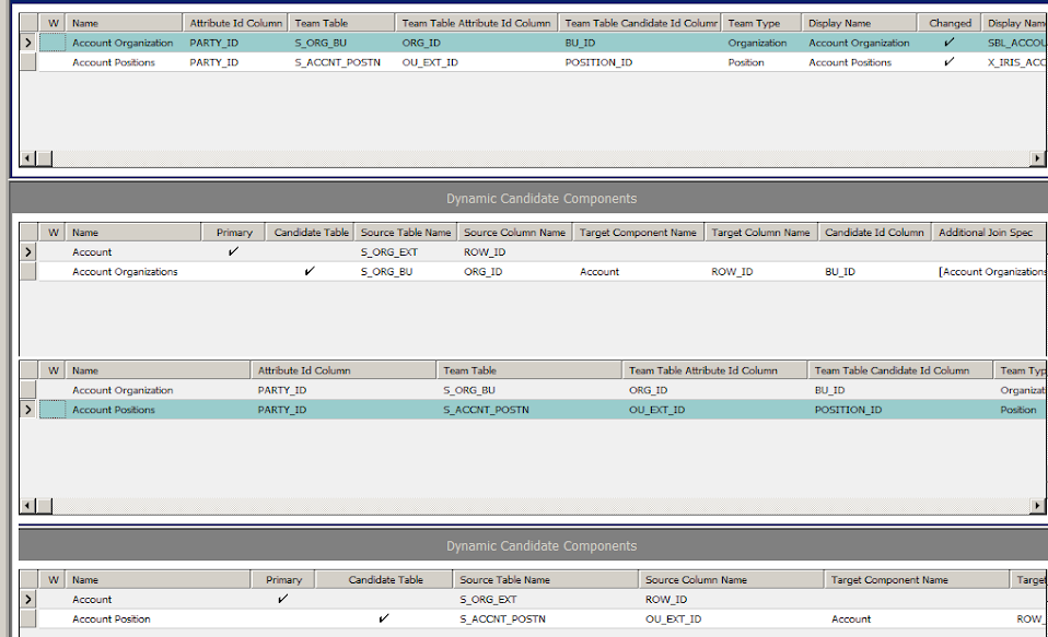 Siebel assignment manager example picture