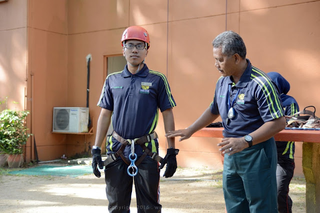 Penerangan keselamatan sebelum melakukan aktiviti Penerangan keselamatan sebelum melakukan aktiviti