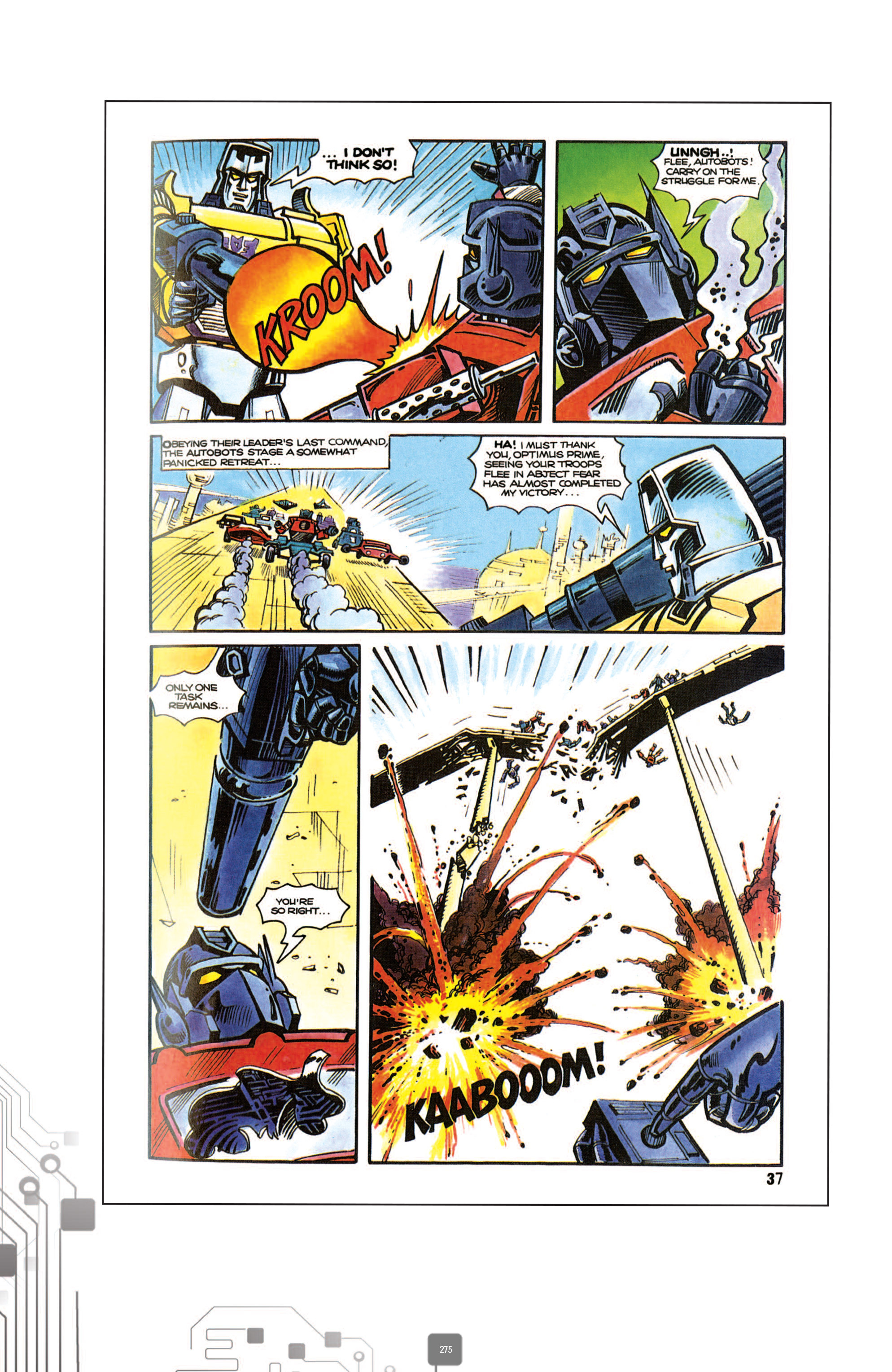 Read online The Transformers Classics UK comic -  Issue # TPB 1 - 276