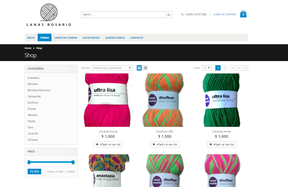 Desenreda La Madeja Comprar lanas online en Chile