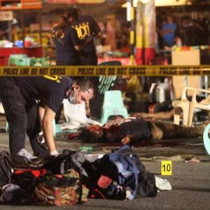 Ledakan Davao, Duterte Salahkan Abu Sayyaf