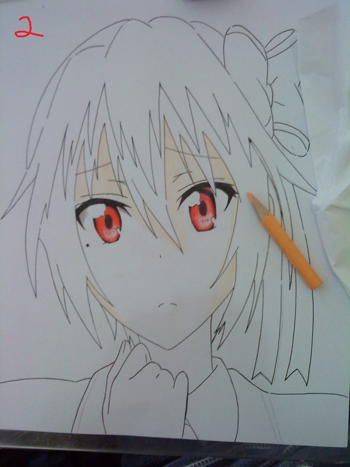 Tutorial Gambar Anime Dengan Pensil | teknik mewarnai gambar wajah dengan pensil warna Tutorial Gambar Anime Dengan Pensil | teknik mewarnai gambar wajah dengan pensil warna