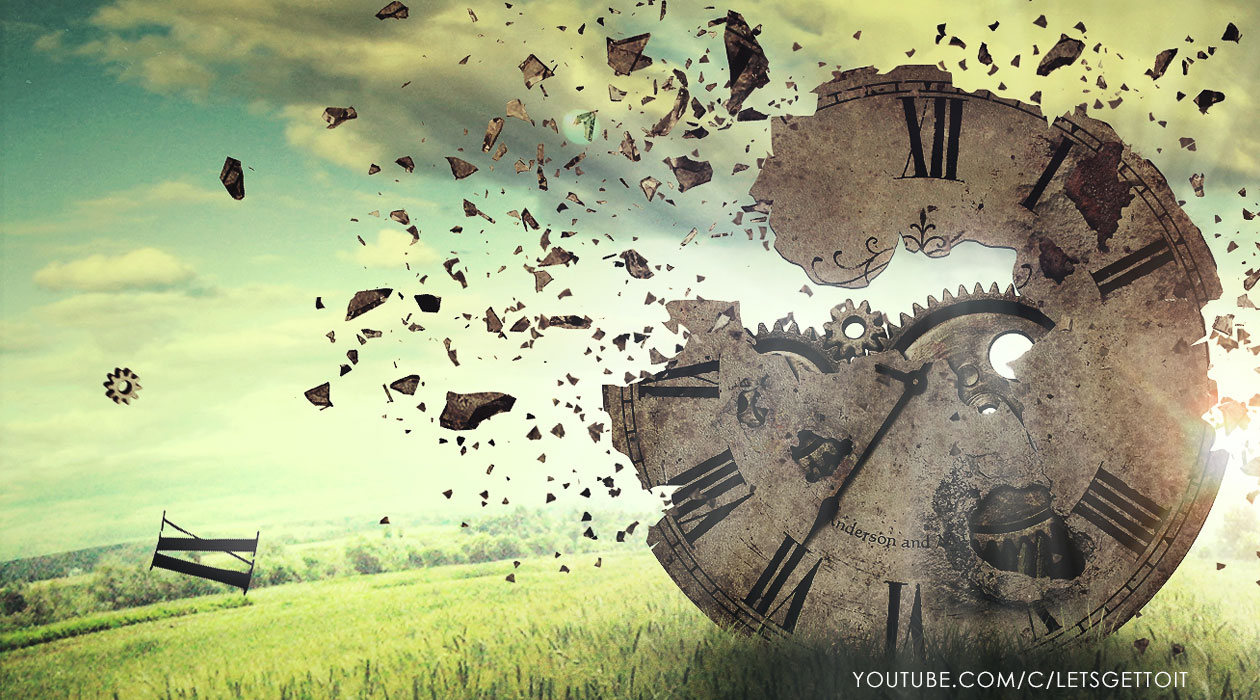 Broken Clock Photo Manipulation Tutorial rada