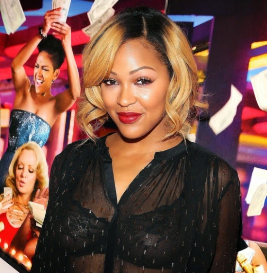 Pastor’s Wife And Sexy Actress Meagan Good Wears See-Through TOP And See-Th...