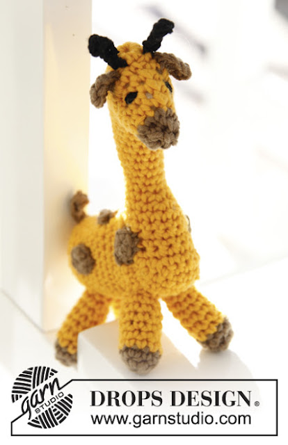 Girafe au crochet 