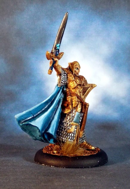 Miniatures for Roleplaying: Bones Turanil, Male Elf Paladin