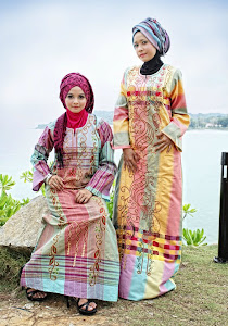 jubah egypt - colourfull