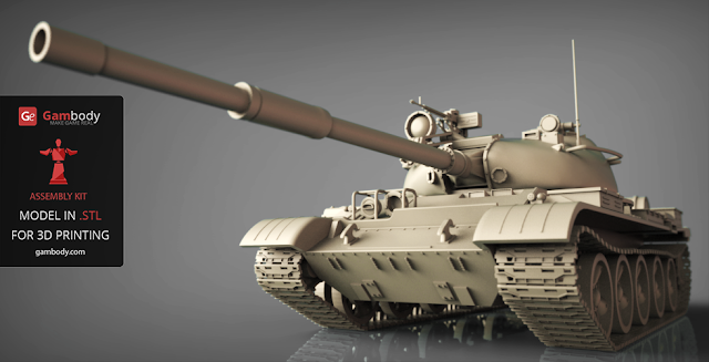 T-62 tank World of Tanks 3D model