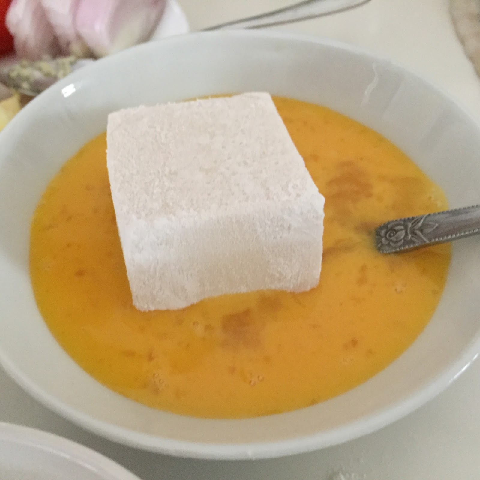 My Mind Patch: Pan-fried Garlic Tofu in Sweet & Sour Sauce