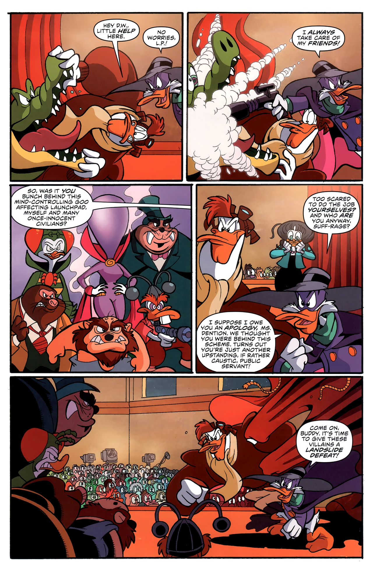 Read online Darkwing Duck comic -  Issue #15 - 23