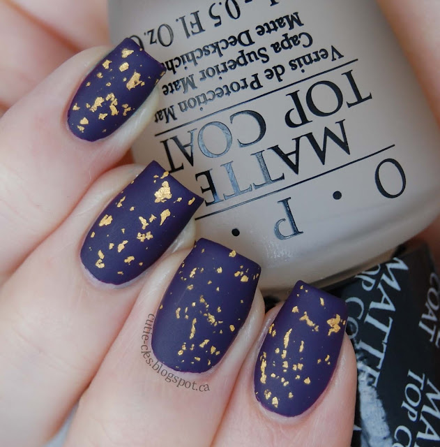 Paleberry OPI Matte Top Coat Swatches & Review