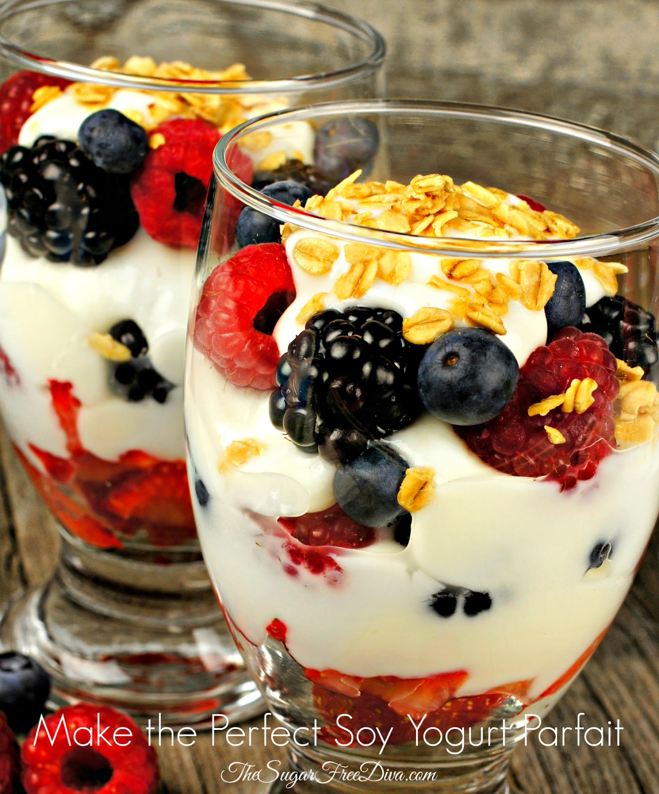 Make the Perfect Soy Yogurt Parfait ad SocialSANA soyfoods THE