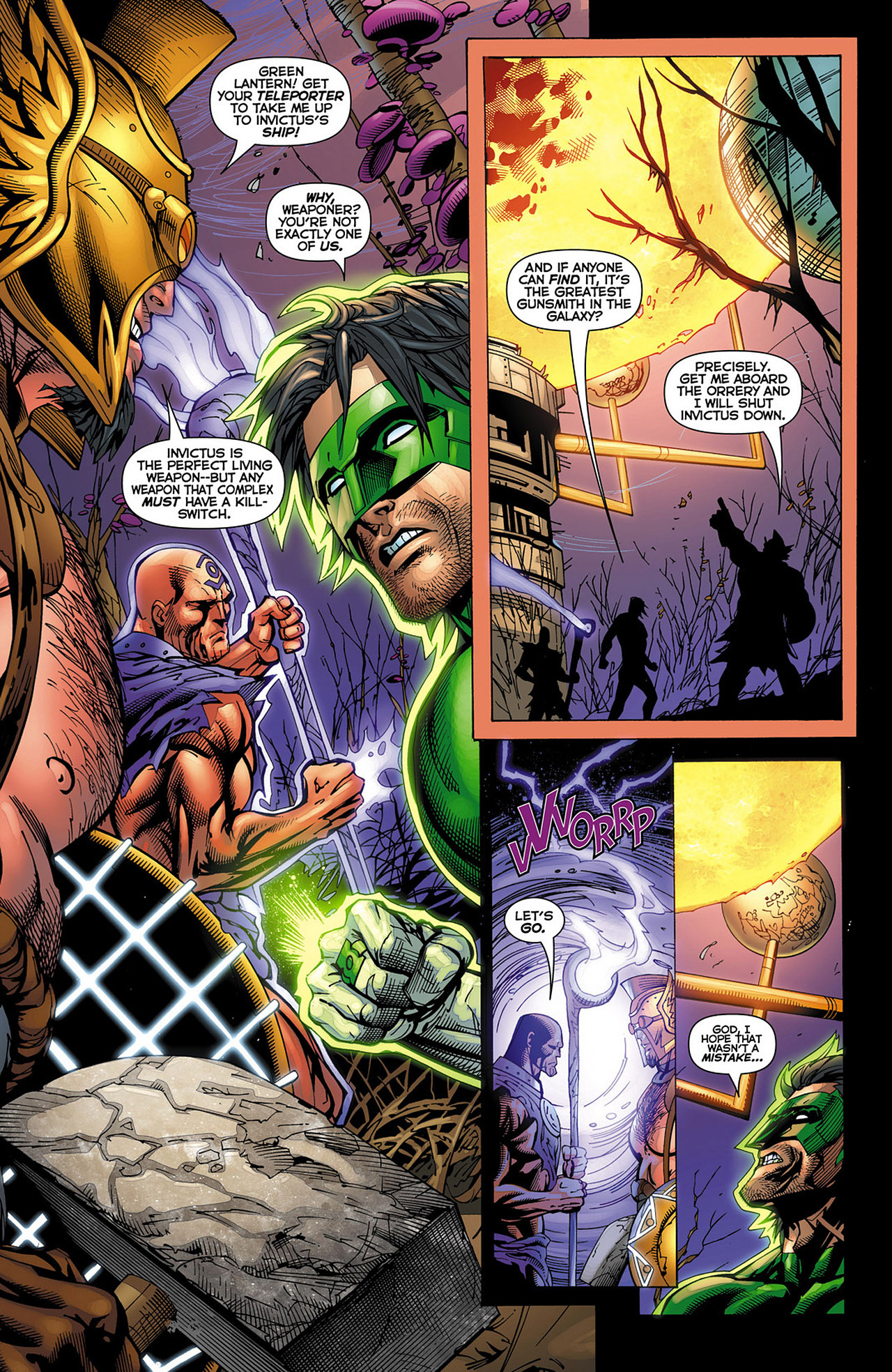 Read online Green Lantern: New Guardians comic -  Issue #12 - 12