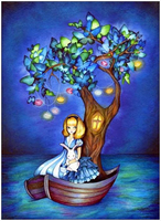 ANK-121 Alice Under the Dreaming Tree HAED artwork by Annya Kai " ANK-121 Alice Under the Dreaming Tree