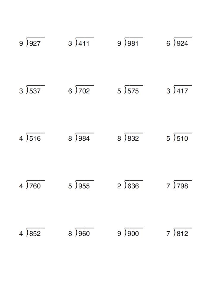 news from 210 short division worksheet