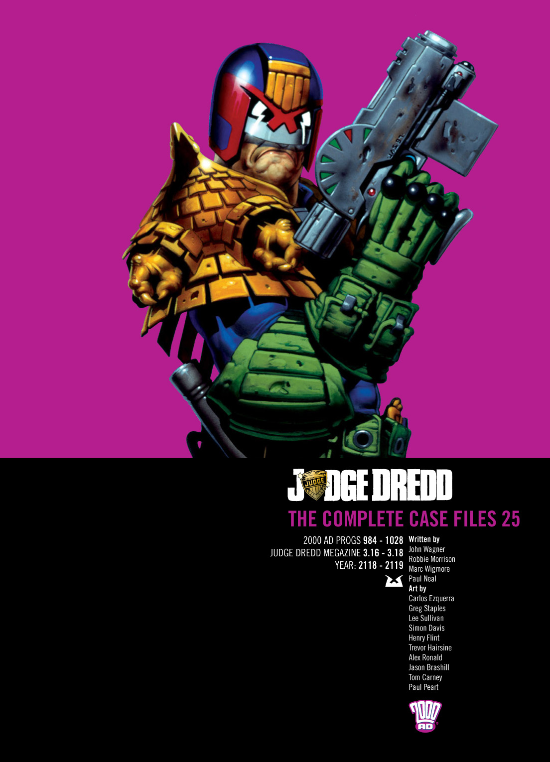 Read online Judge Dredd: The Complete Case Files comic -  Issue # TPB 25 - 1