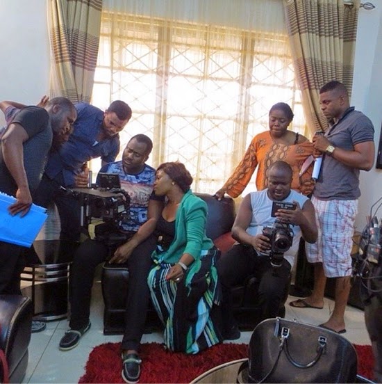 Almost Perfect Cast Nollywood by Mindspace: LOCATION PICTURES: UCHE JOMBO, DESMOND ELLIOT ...