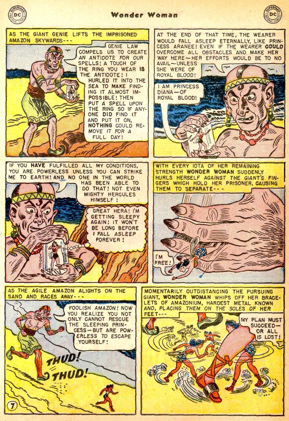 Read online Wonder Woman (1942) comic -  Issue #61 - 21