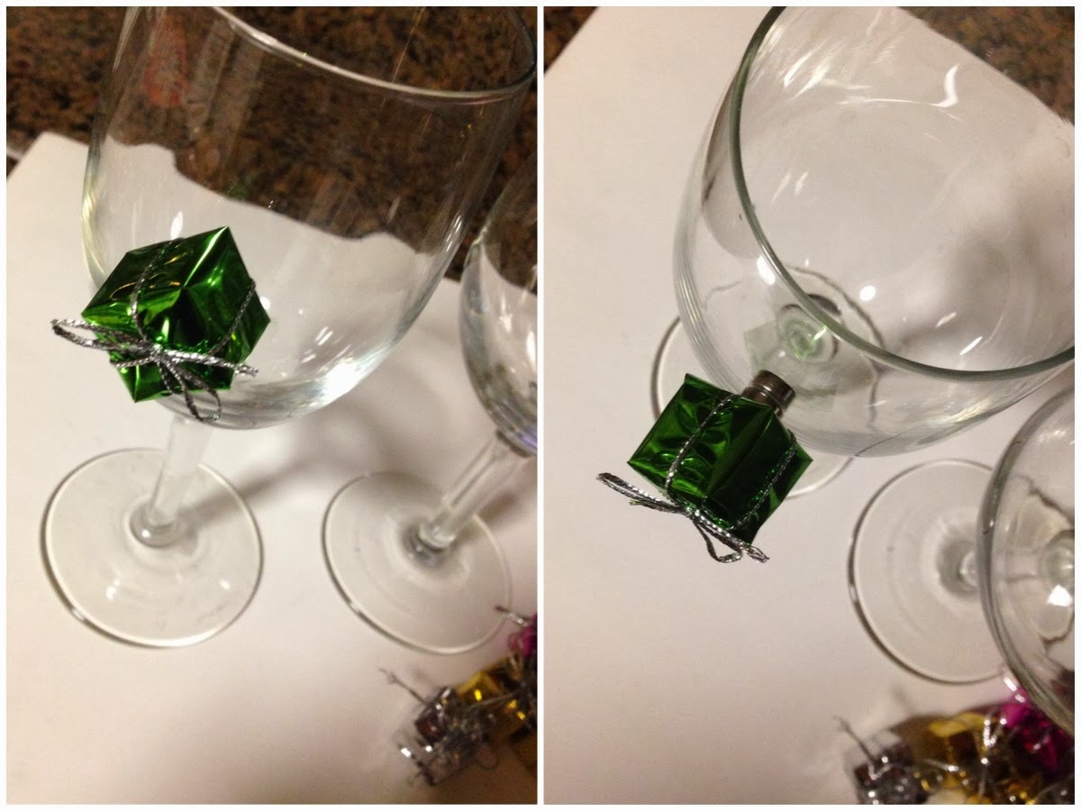 Ashley Thunder Events DIY Holiday Drink Markers