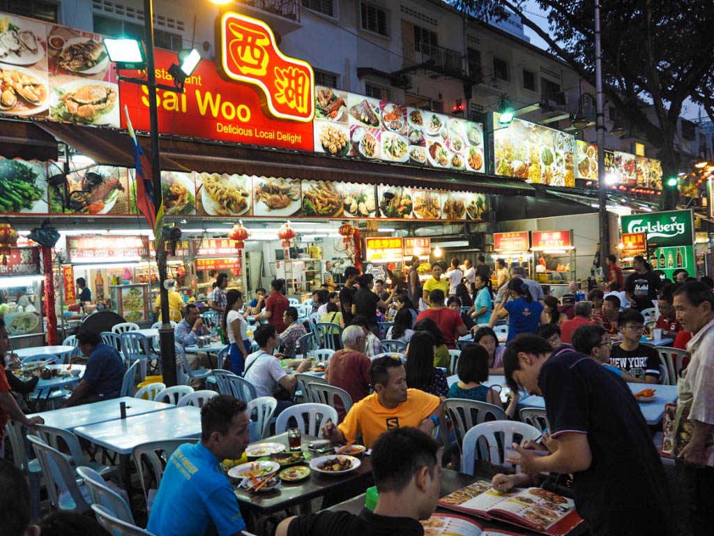 Dinner at Jalan Alor Street Market, Kuala Lumpur | Charlie, Distracted
