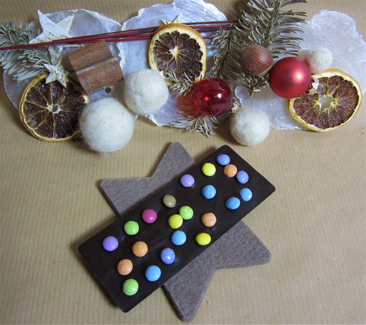 DIY/Tutorial Schokolade hübsch verpackt - Geschenkverpackungen für Schokolade selber machen 8