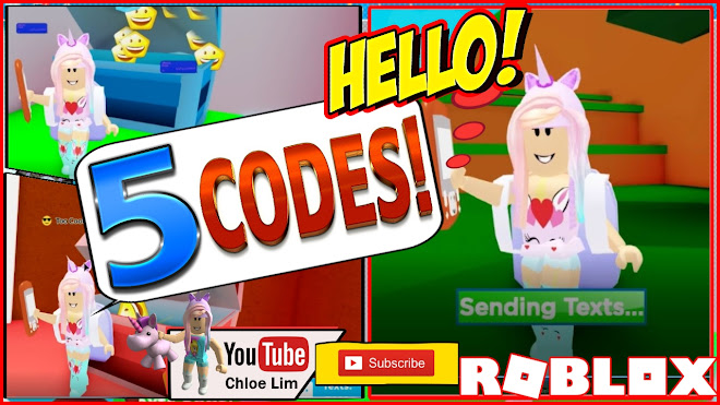 Chloe Tuber Roblox Texting Simulator Gameplay 5 Working Codes Showing A Few Of The Portals And Buying New Area