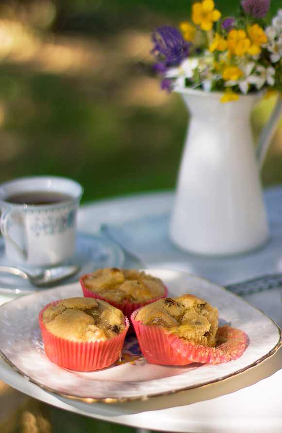 Muffin senza calabacín mela uvetta Muffin senza calabacín mela uvetta